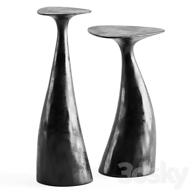 EMPEROR SIDE TABLE 3D Model EMPEROR SIDE TABLE 3D Model