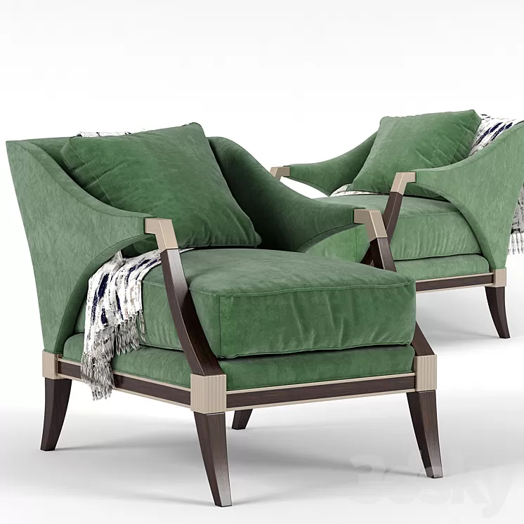 Empess caracole chair 3D Model Free Download