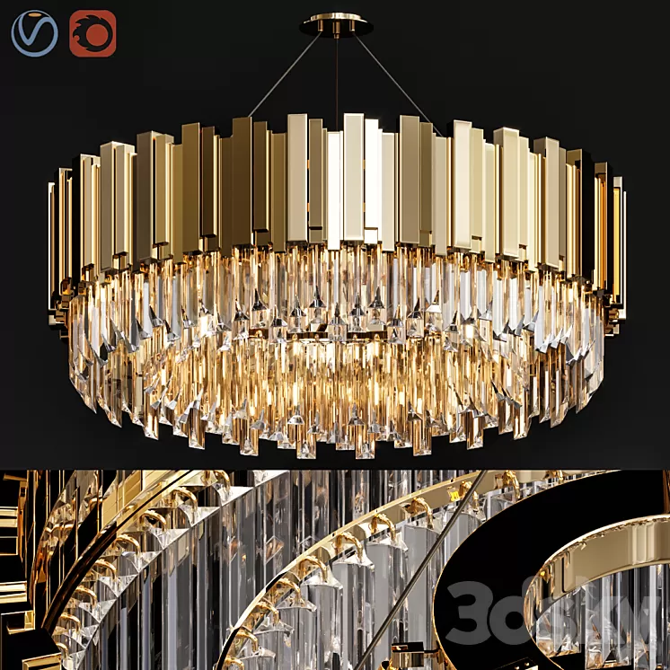 Empire Suspension MONDO 3D Model Empire Suspension MONDO 3D Model