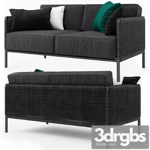 Encore modern garden 2-seater sofa Encore modern garden 2-seater sofa