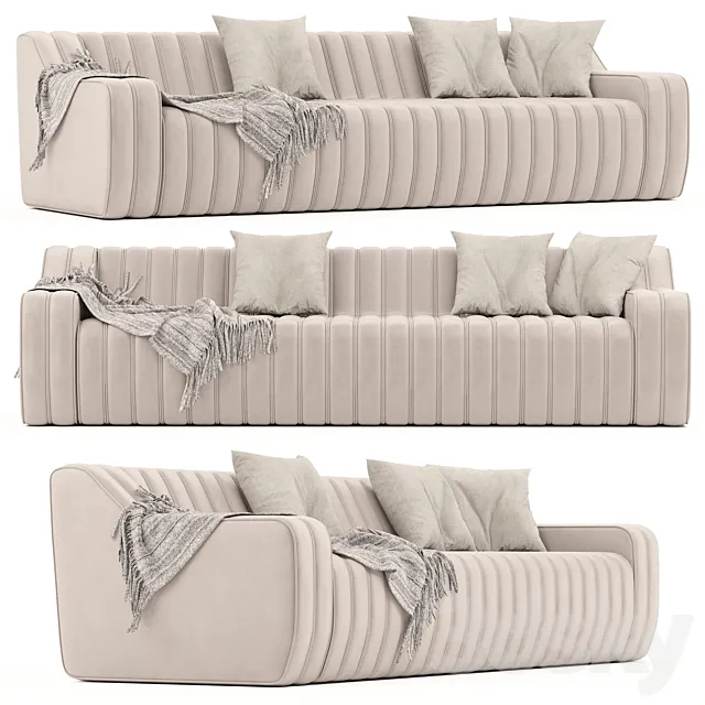 Endless sofa 3D Model