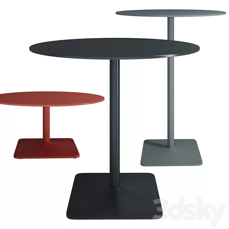 Enea iron table 3D Model Enea iron table 3D Model
