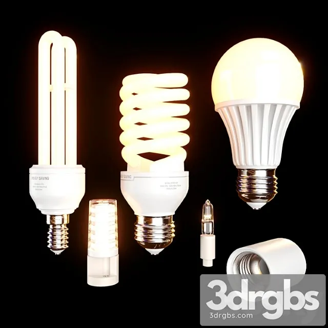 Energy saving lamps set Energy saving lamps set