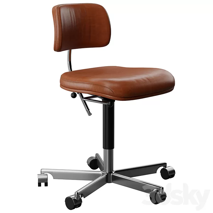Engelbrechts Kevi 2534U chair 3D Model