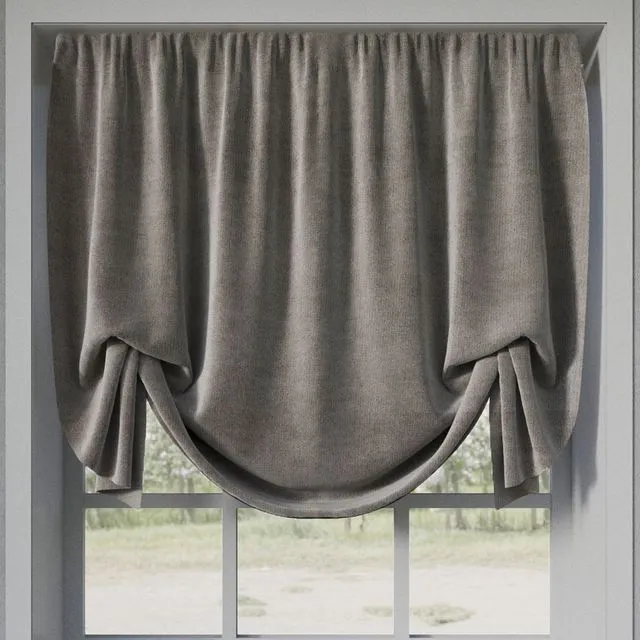 English curtain 3D Model English curtain 3D Model