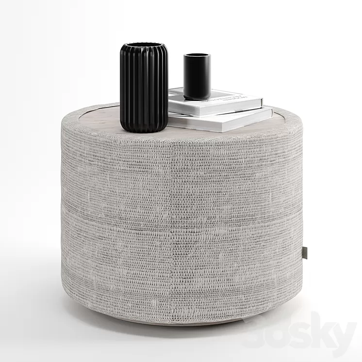 Enjoy table pouf 3D Model Enjoy table pouf 3D Model
