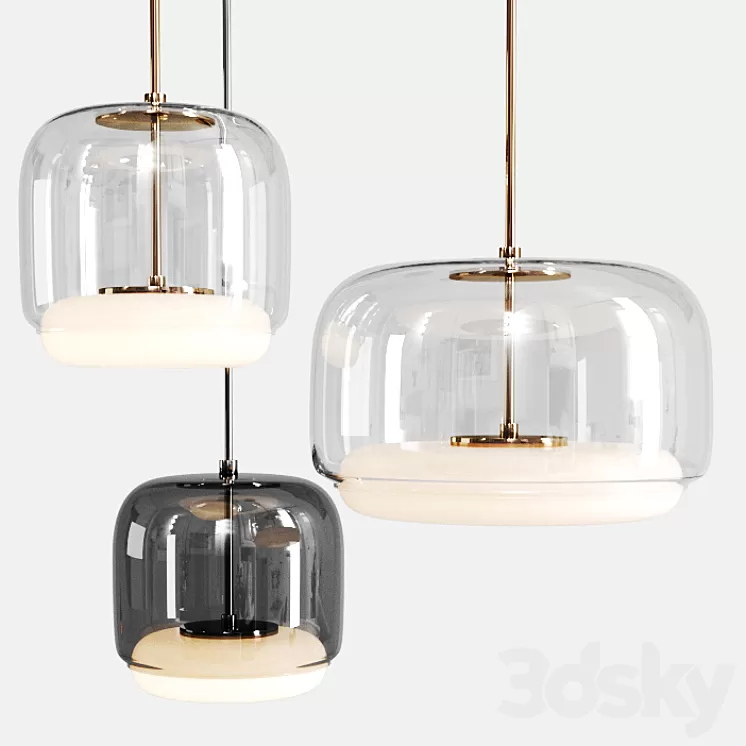 Enkel LED Pendant by Kuzco Lighting 3D Model Enkel LED Pendant by Kuzco Lighting 3D Model
