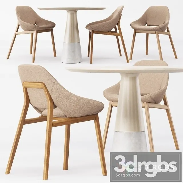 Enne Grace Chair 3D Model Download Enne Grace Chair 3D Model Download