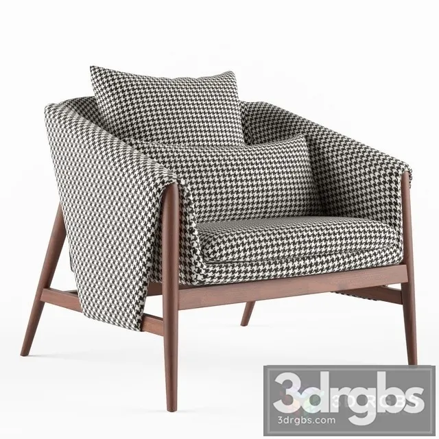 Enne Gross Armchair 3D Model Download Enne Gross Armchair 3D Model Download