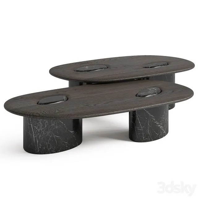 Enne Rita coffee tables 3D Model Enne Rita coffee tables 3D Model