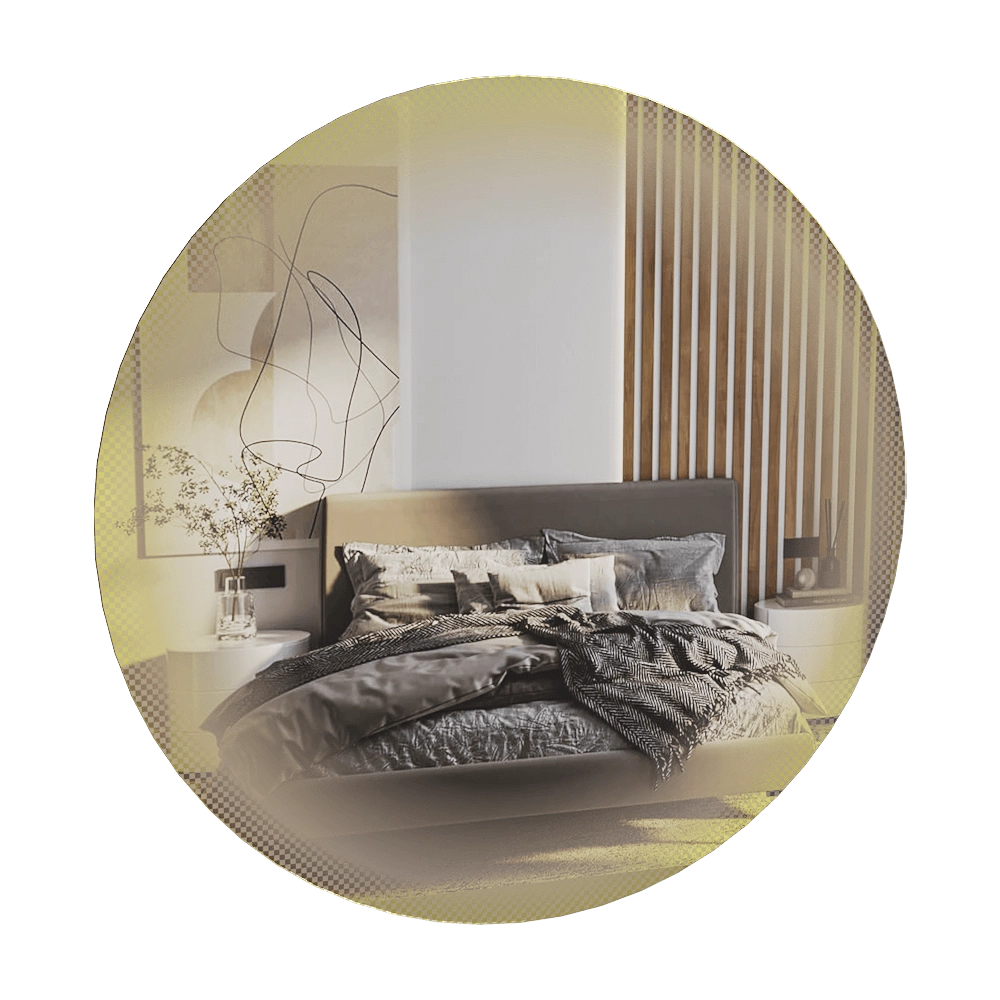 ENOstudio – Mirror FADING Gold 3D Model