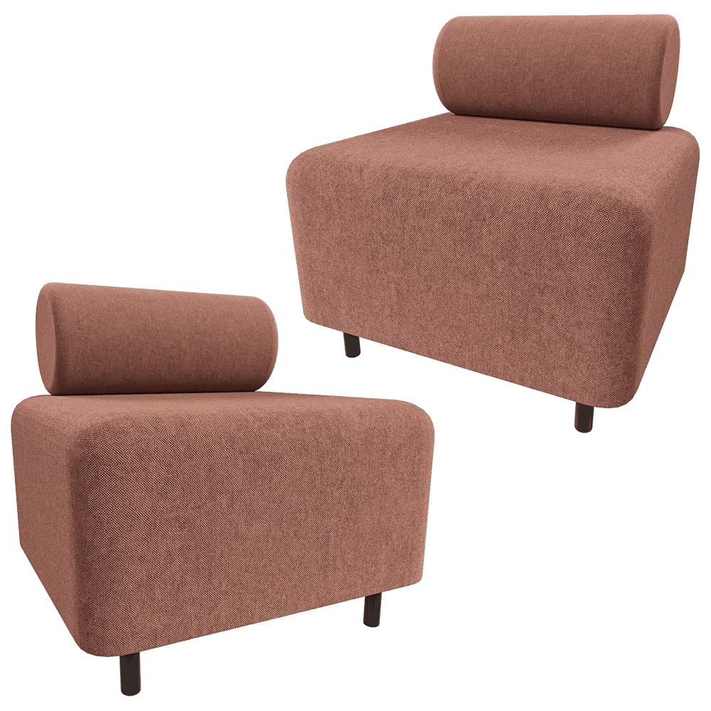 ENOstudio – Pouf BOVARI 3D Model