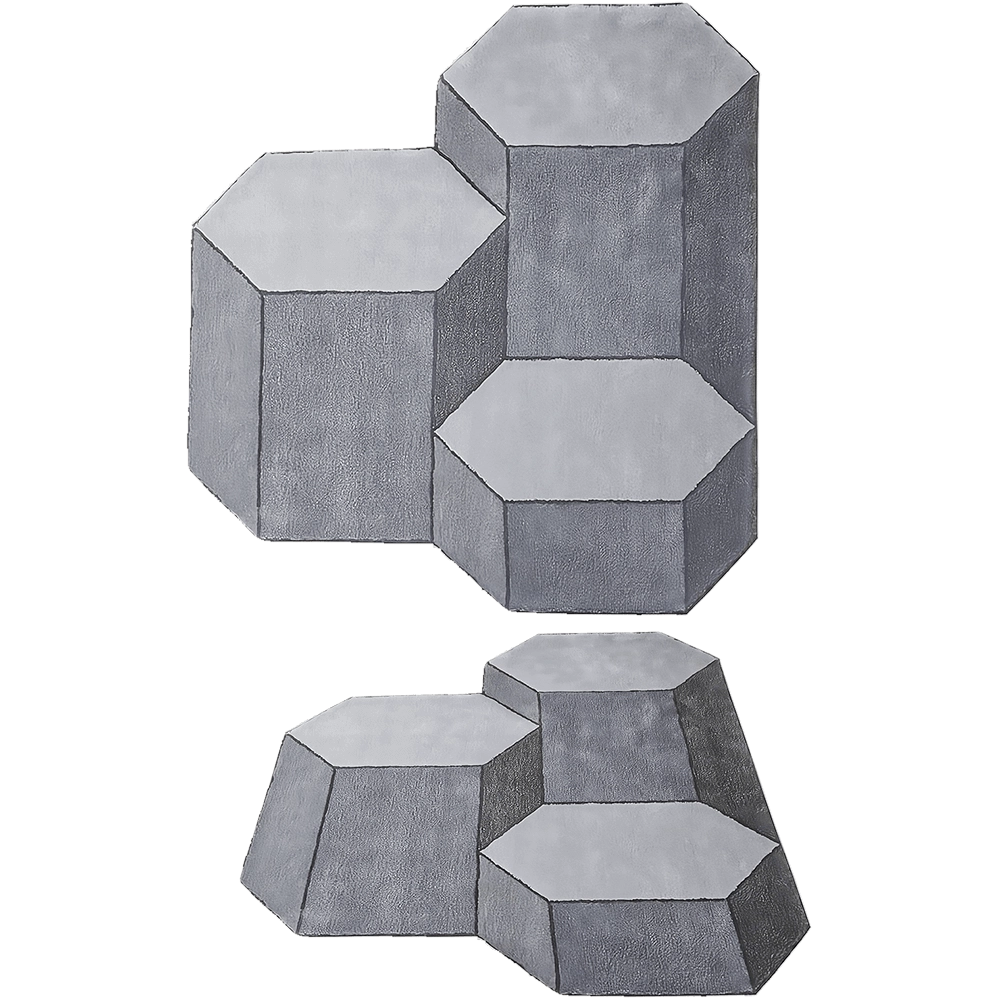 ENOstudio – Rug BASALTE 3D Model ENOstudio – Rug BASALTE 3D Model