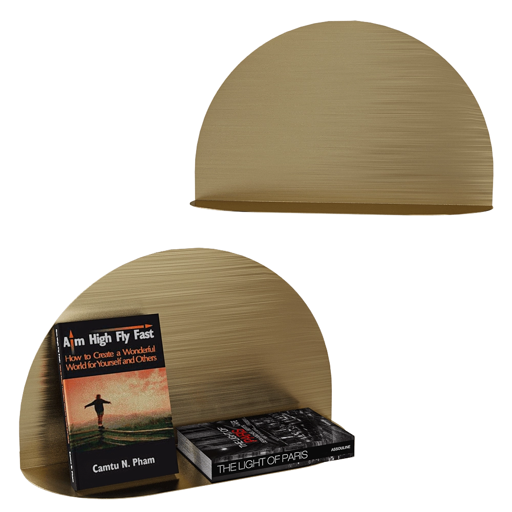 ENOstudio – Shelf Archal L/ Half Moon 3D Model ENOstudio – Shelf Archal L/ Half Moon 3D Model