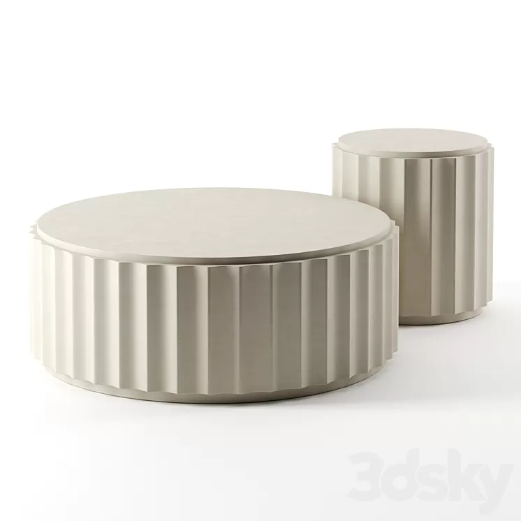 Ensoleille Tables by Frontgate 3D Model Ensoleille Tables by Frontgate 3D Model