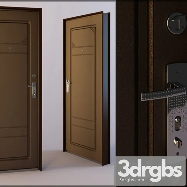 Entrance Door 2 3D Model Download