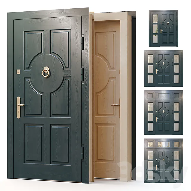 Entrance door for the main entrance 01 Free Download