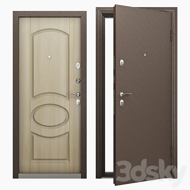 Entrance door Torex Series Delta-100 D16 3D Model