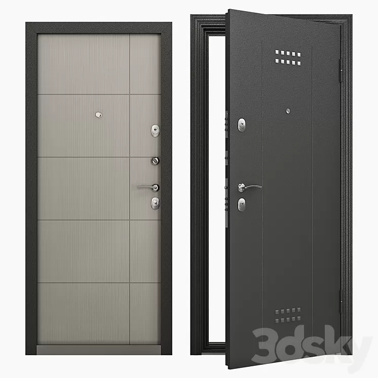 Entrance door Torex Series Delta-100 DL-2 D23 3D Model