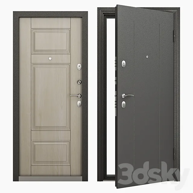 Entrance door Torex Series Delta-100 RGSO D18 3D Model