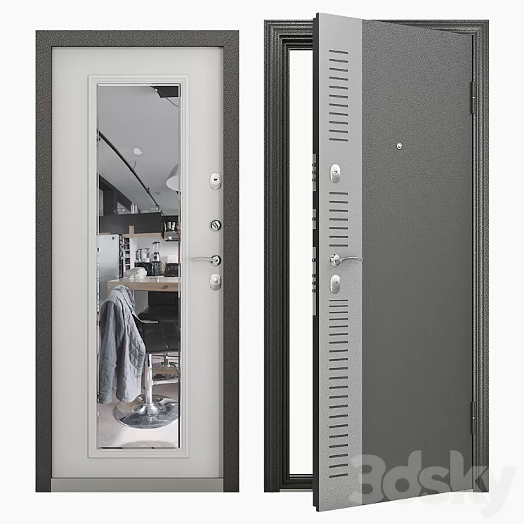 Entrance door Torex Series Delta-100 SP-7G DM 3D Model