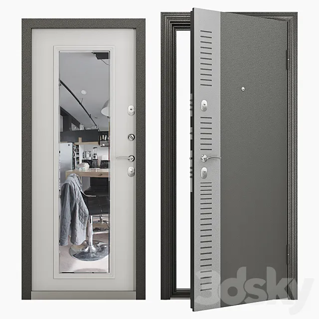 Entrance door Torex Series Delta-100 SP-7G. DM 3DModel