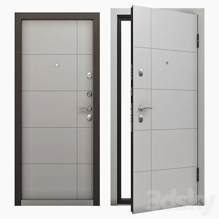 Entrance door Torex Series Delta M 10 D23 3D Model