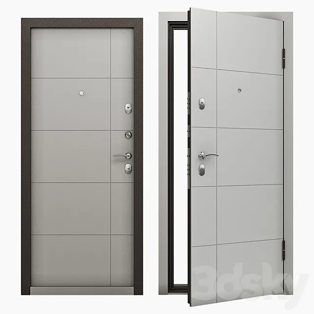 Entrance door Torex Series Delta M 10 D23 3DModel