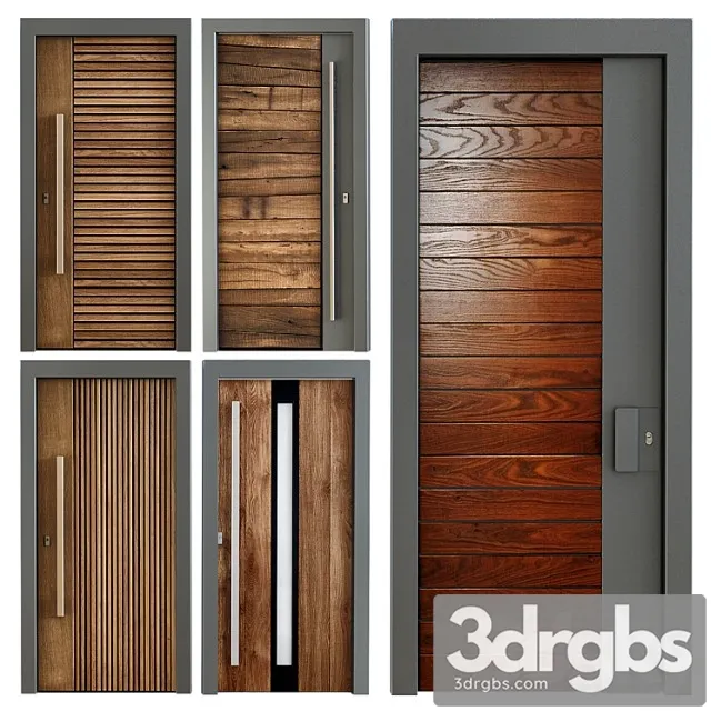 Entrance Doors 2 3D Model Download