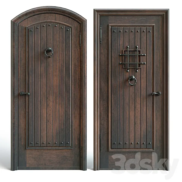 Entrance doors 3 3DModel