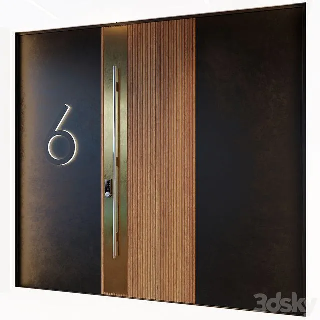 Entrance doors 3D Model