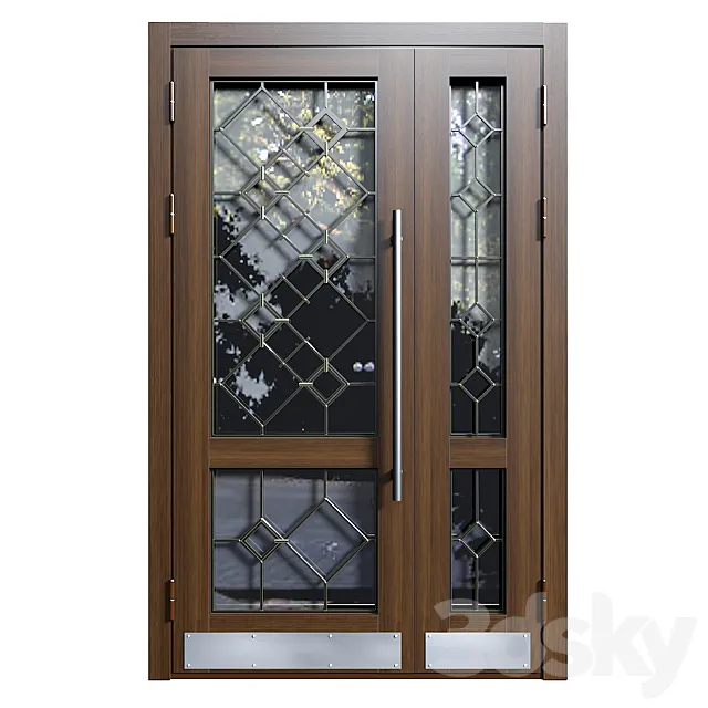 Entrance doors 7 3D Model