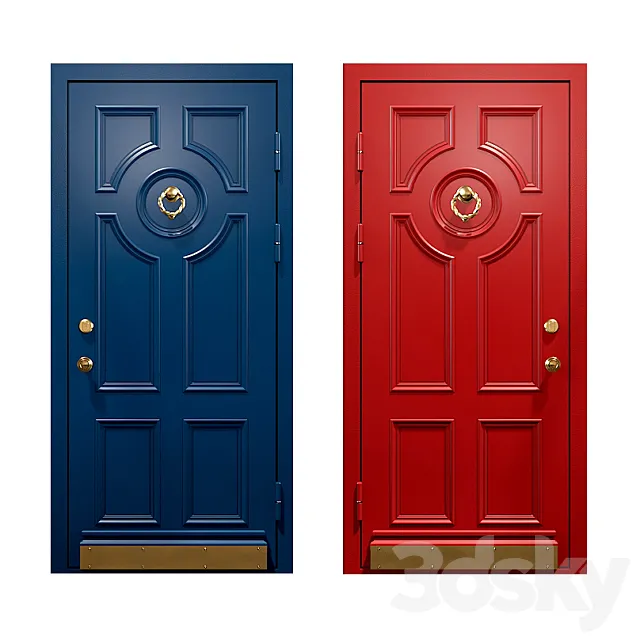 Entrance Doors 9 3D Model