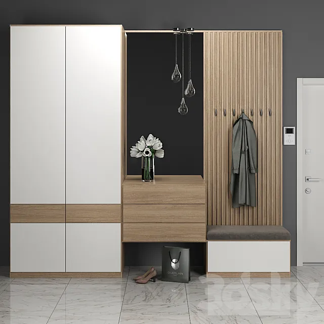 Entrance hall 25 3D Model Entrance hall 25 3D Model