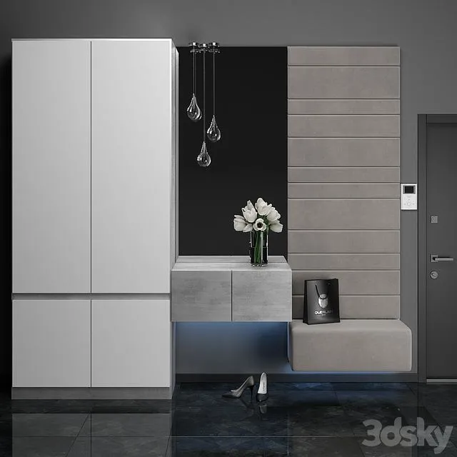 Entrance hall 27 3D Model Entrance hall 27 3D Model