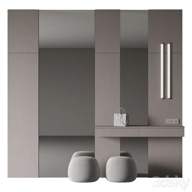 Entrance hall №9 3D Model Entrance hall №9 3D Model