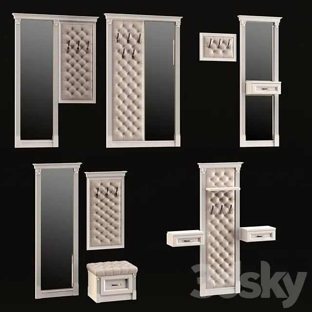 Entrance hall. Sameba 3D Model