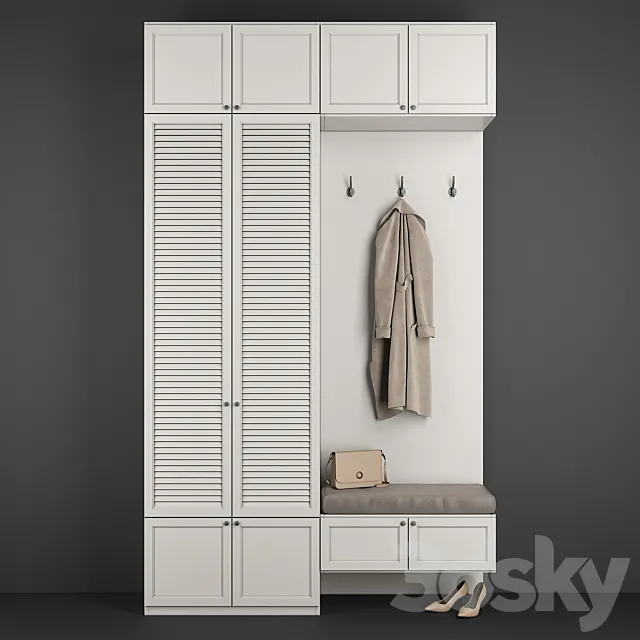 Entrance hallway 11 3DModel Entrance hallway 11 3DModel