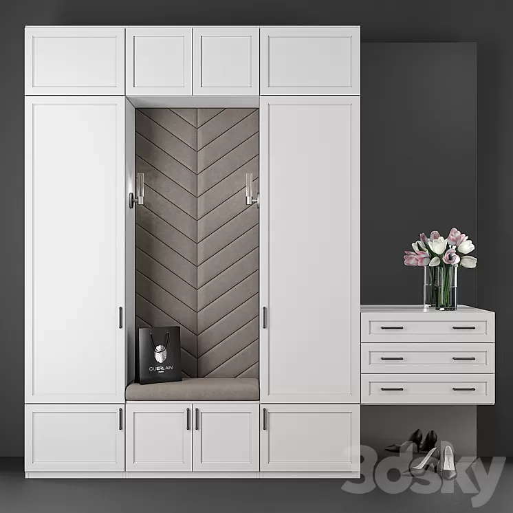 Entrance hallway 15 3D Model