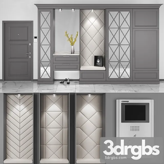 Entrance hallway 18 2 3D Model Download