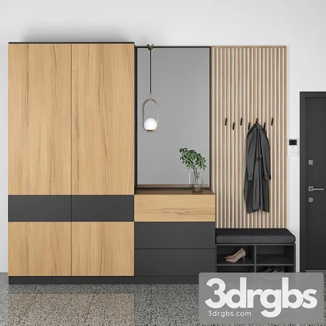 Entrance hallway 19 2 3D Model Download