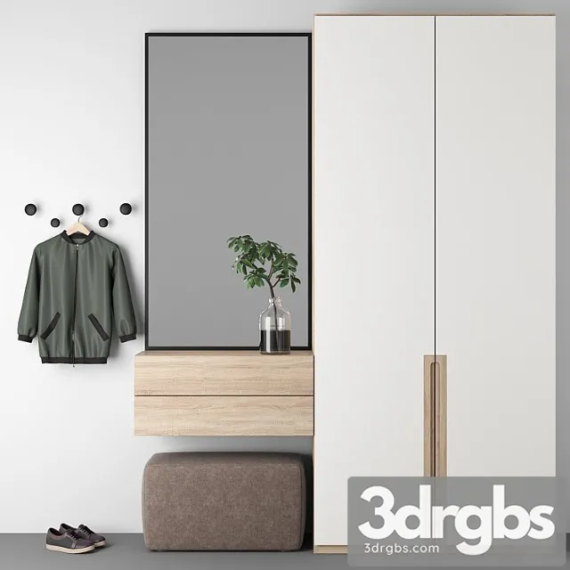 Entrance hallway 5 2 3D Model Download