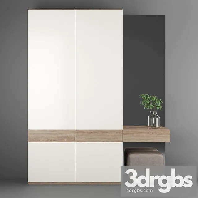 Entrance hallway 8 2 3D Model Download