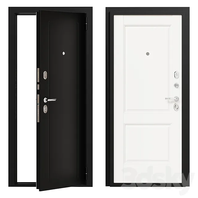 Entrance metal door Bravo 12 Free Download