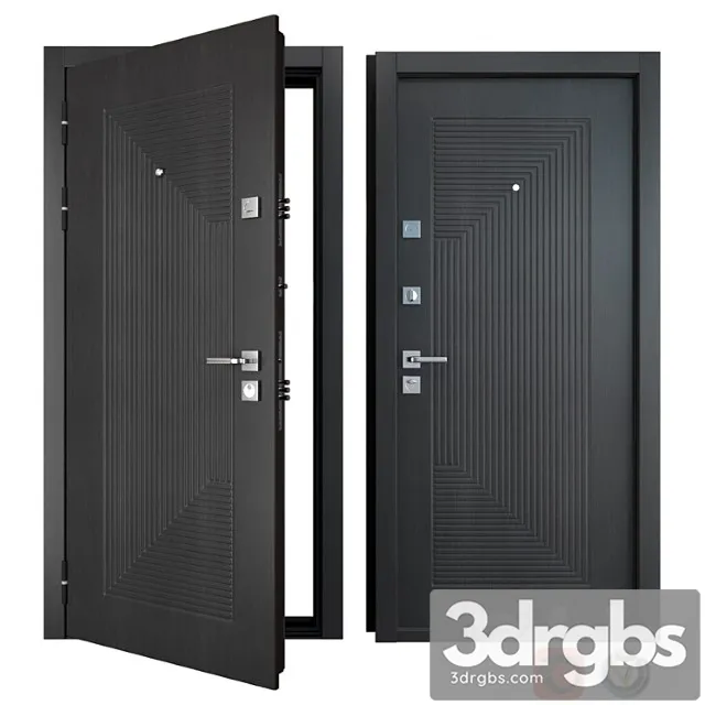 Entrance metal door noise (zimen) 3D Model Download