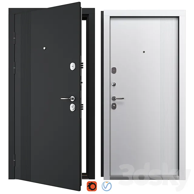 Entrance metal door Status (Bulat) Free Download