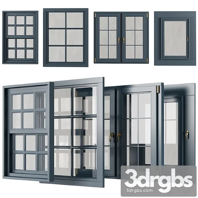 Entrance window number 003 3D Model Download
