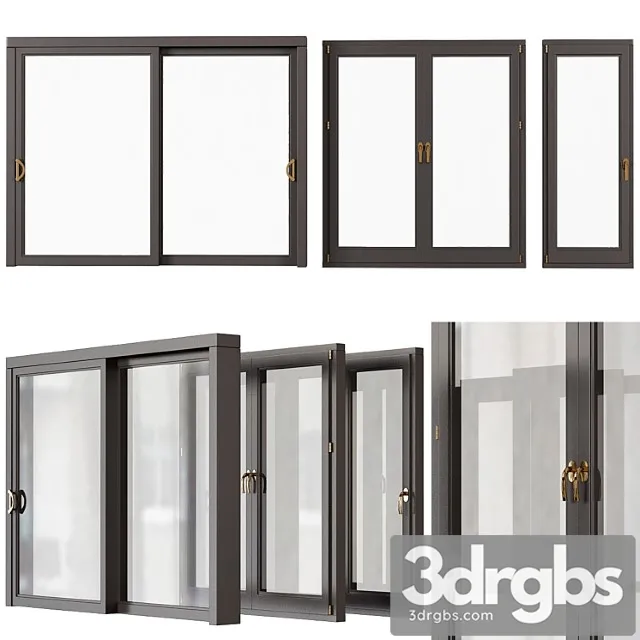 Entrance window number 004 3D Model Download