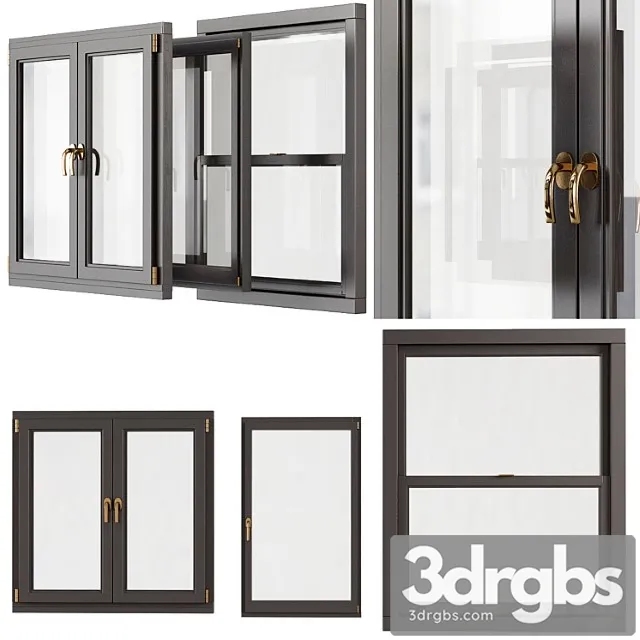 Entrance window number 006 3D Model Download