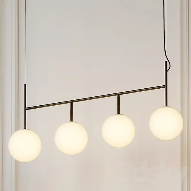 Enu Tr Bulb Suspension Frame by Dopo Domani 3D Model Enu Tr Bulb Suspension Frame by Dopo Domani 3D Model